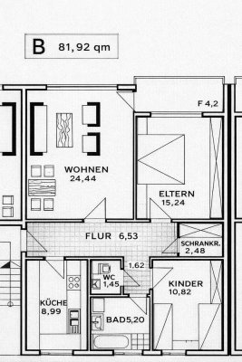 Helle 3,5-Zimmer Wohnung mit Balkon in Villingen