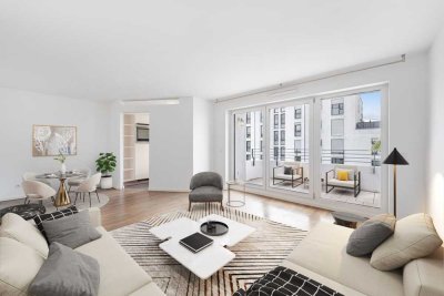 Hell, freundlich, gut geschnitten - 3-Zimmer-Wohnung mit Charme