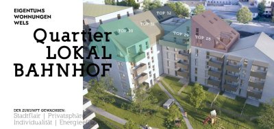 Lokalbahnhof Dachwohnung 70 m2 - Top 31 inkl. 2 TG-Parkplätze