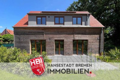 Worpswede / Großzügiges Einfamilienhaus in Holzrahmenbauweise mit Garten