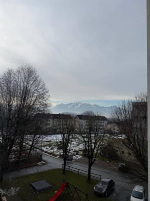 Helles 1-Zimmer-Apartment mit Balkon &amp; Bergblick in ruhiger Lage in Götzis - provisionsfrei