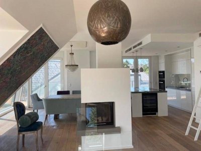 Penthouse mit Terrasse und Dachterrasse