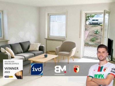 Geräumige 2-Zimmer-Wohnung im Souterrain mit Südterrasse und Stellplatz in Dischingen-Frickingen