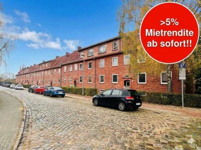 5% Mietrendite! : Vermietete 38 m² Wohnung mit Gartenblick - PROVISIONSFREI!!