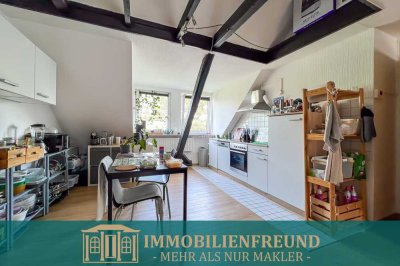 Vermietete Galeriewohnung im Dachgeschoss - perfekt als Kapitalanlage