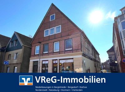 Historisches Fachwerkhaus in der Itzehoer Innenstadt - denkmalgeschützt
