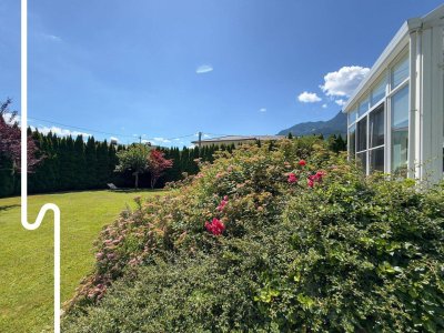 GARTEN.GLÜCK - Einfamilienhaus auf großem Grundstück | Modernes Wohnen mit Garage - Carport - Keller