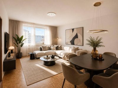 MODERNE 2-Zimmer - Neubau - ca. 68,58 m² WFL - 6. Liftstock - WG geeignet - getrennte Küche - TOLLE öffentliche Anbindung