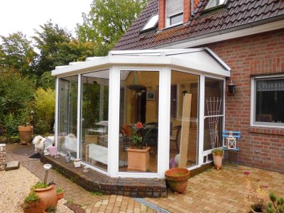 3-Raum-EG-Wohnung mit Wintergarten, Garten und Einbauküche in MS-Wolbeck