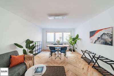 Ruhige, sanierte 3,5 Zimmer Wohnung mit Designer-Bad und Küche + Garage (optional!) in Mariahilf - beziehbar ab 01/26!