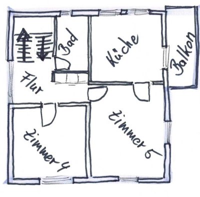 5,5-Zimmer Wohnung mit Balkon und Gartennutzung in Bietigheim-Bissingen