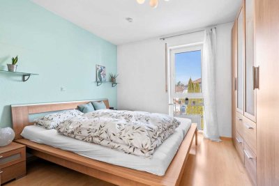 Lichtdurchflutete 2,5-Zimmer-Wohnung mit Südbalkon in Laupheim
