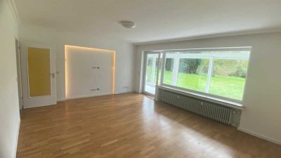 Lichtdurchflutete, 2-Zimmer-Wohnung mit traumhaftem Wintergarten & Gartenzugang in D-Lohausen