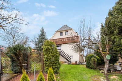 Geräumiges Zweifamilienhaus mit Garten bei Chemnitz auf unbefristeten Nießbrauch - KEIN EIGENNUTZ