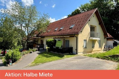 AKTION - Sonnige Erdgeschosswohnung mit 3 Zimmern und Terrasse - geförderte Miete ODER geförderte Miete mit Kaufoption - 3 Zimmer