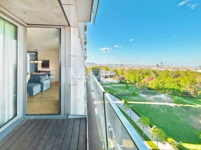 Panoramablick mit New-York-Feeling - Parkapartment am Belvedere!