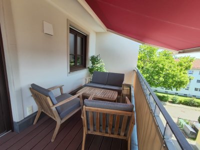 3-Zi.-Dachterrassenwohnung (3. OG) mit ca. 20m² Südwest-Terrasse, Lift & 4 XXL-Stellplätzen (Erstbezug 06/2016)