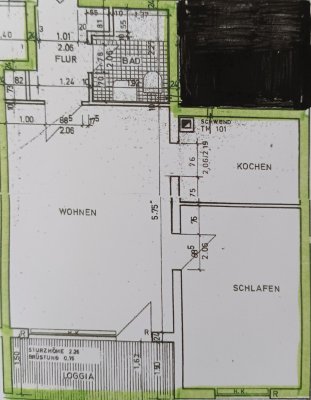 2 Zimmer-Wohnung
