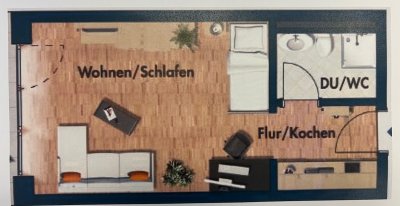 Schickes kleines Apartment für Studenten zu vermieten