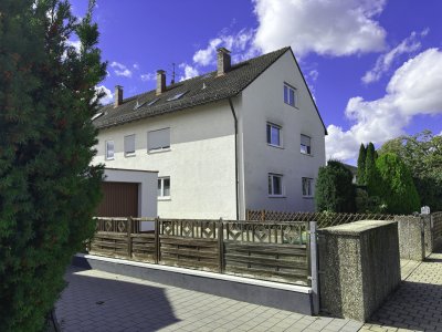 Geräumiges Mehrfamilienhaus mit drei Wohnungen und gepflegtem Garten in schöner Lage von Obermichelbach!
