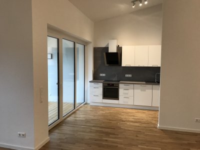 Neuwertige 2-Zimmer-Dachgeschosswohnung mit Balkon und Einbauküche in Tuttlingen
