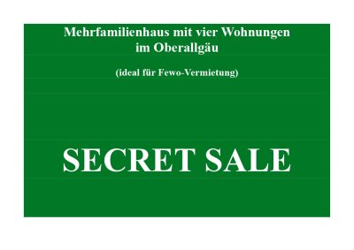 Haus mit bis zu 4 Ferienwohnungen zu verkaufen
