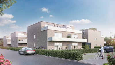 Erdgeschoss Terrassenwohnung mit Garten - Provisionsfrei - Tarp bei Flensburg mit Blick ins Treenetal