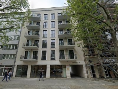 Möblierte 2-Zimmer-Neubauwohnung mit Balkon im Ostend – Grusonstraße, Frankfurt
