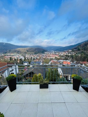 Exklusive 4-Zimmer-Wohnung in bester Aussichtslage in Eberbach
