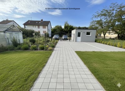 EFH+Bauplatz mit 2. Straßenzugang bis zu 4 Schlafzimmer