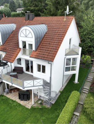 Reiheneckhaus mit Fernblick mit Platz für die Familie