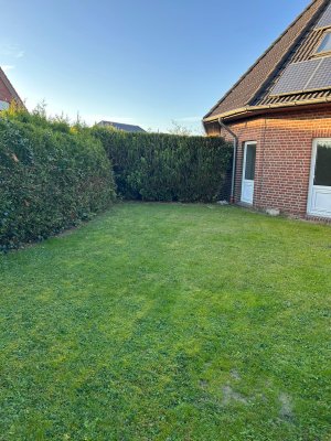 Die Erdgeschosswohnung liegt im Maadebogen von Wilhelmshaven.