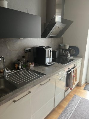 Möblierte 3-Zimmer Wohnung mit Garten nahe Zentrum