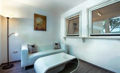 Möblierte 1,5-Zimmer-Wohnung mit Balkon in München-Westend (35 m²)