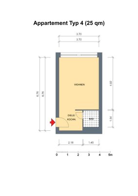 Ruhige, helle Appartements / 4 km bis Mensa II / 7 km zum Schloss / 3 km bis BAB