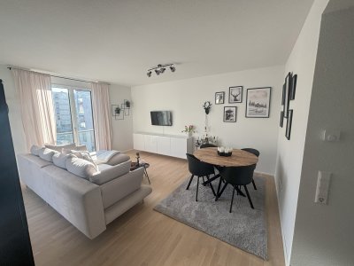 Traumhaft schöne möblierte 3-Zimmer-Neubau-Wohnung im Norden Stuttgarts