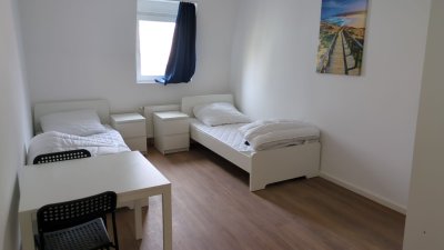 Moderne stilvolle 2-Bett Apartments in Frankfurt
