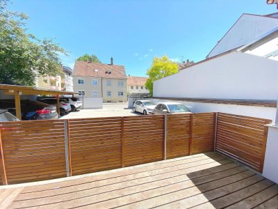 Moderne 3,5 -Zi.-Wohnung mit Terrasse & sep. Eingang – Lörrach-St, ruhige Lage, 2 Min. zur Schweiz