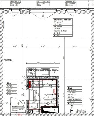 Lichtdurchflutete moderne Neubauwohnung