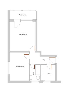 2-Zimmer-Wohnung in der Maxvorstadt