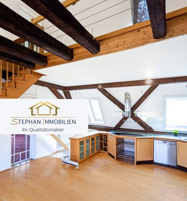 Wohnen mit Altstadtblick: 3,5-Zimmer-Altbau-Maisonette-Wohnung