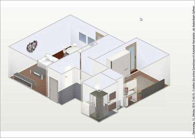 Generalsanierte 2-Zi. Wohnung; verkehrsgünstig, ruhig, nähe Wasserwald