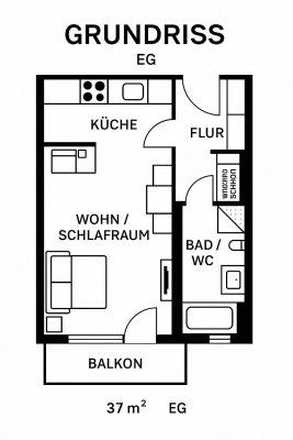 Modernes Traum-Appartement im Herzen Münchens – Erstbezug nach Sanierung!