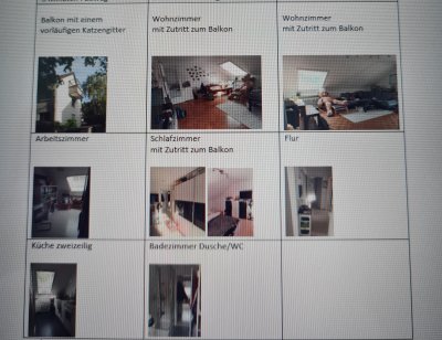 3-Zi DG Wgh mit Balkon in Stuttgart-Sillenbuch