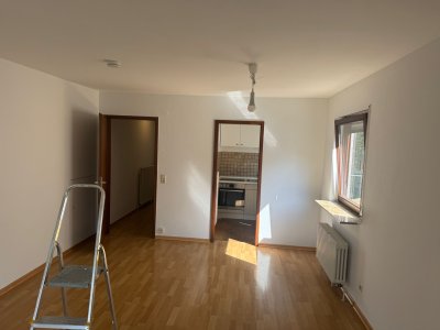 Einzimmerwohnung wird neu möbliert