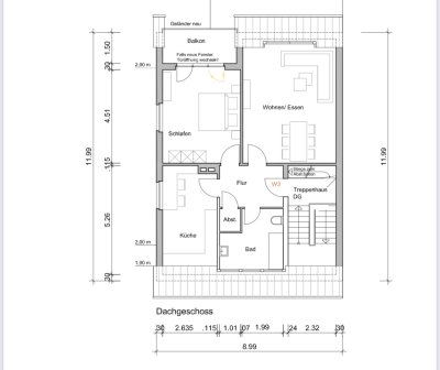 Kernsanierte 2ZKB Wohnung mit Balkon im 2.OG Im Herzen der Wüste