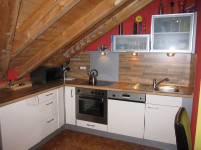 Dachgeschosswohnung 58 qm an der S 7