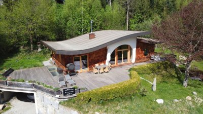 Biologisches Landhaus mit Schwimmteich am Schwarzsee