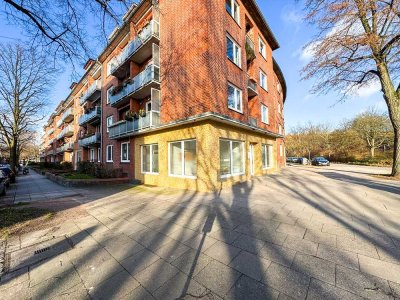 Bürofläche mit Wohnoption in Barmbek-Süd.