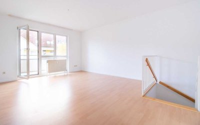 Entzückende 2-Zimmer-Maisonettewohnung - bezugsfrei, inkl. PKW-Stellplatz, provisionsfrei